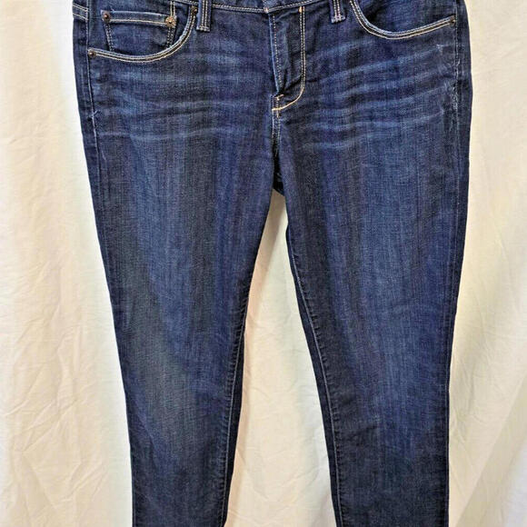 Lucky Brand Denim - Lucky Brand Women's Jeans Sz 6 Lola Skinny Low Rise Dark Wash Stretch‎ (TZ-5)
